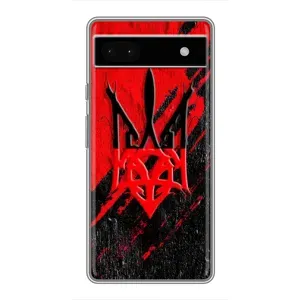 Чехол Укр Символика для Google Pixel 6a (Герб Украины)