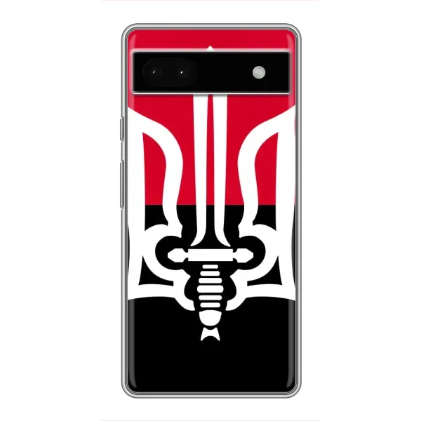 Чехол с рисунком «Герб Украины» для Google Pixel 6a Чехол с рисунком «Герб Украины» для Google Pixel 6a