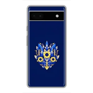 Чехол с картинкой (Патриотический ГЕРБ) на Google Pixel 6a (герб)