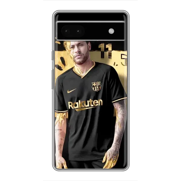 Чехол с рисунком «Gold Neymar» для Google Pixel 6a Чехол с рисунком «Gold Neymar» для Google Pixel 6a