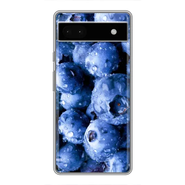 Чехол с рисунком «Голубика» для Google Pixel 6a Чехол с рисунком «Голубика» для Google Pixel 6a