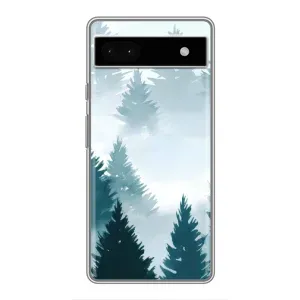Летний Чехол на Google Pixel 6a (Горный лес)