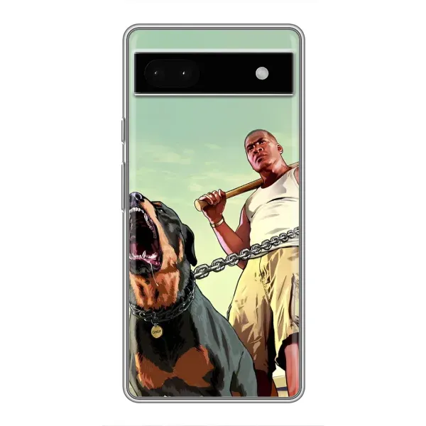 Чехол с рисунком «GTA» для Google Pixel 6a Чехол с рисунком «GTA» для Google Pixel 6a
