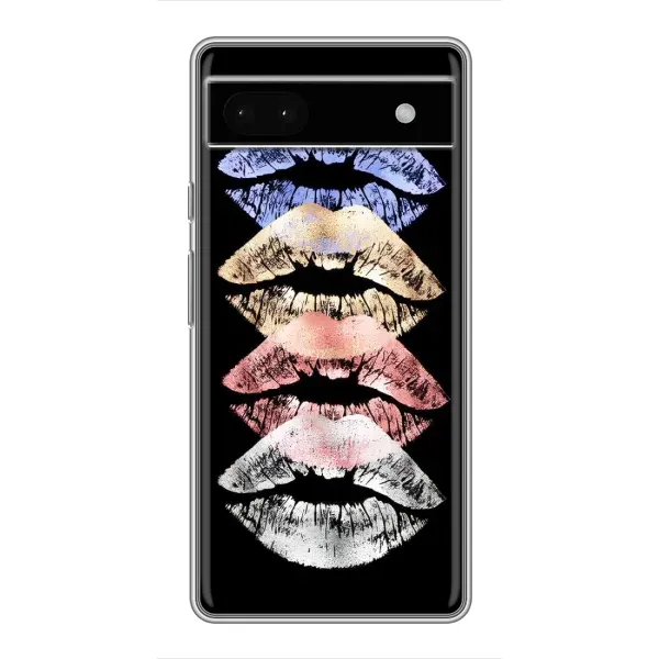 Чохол з малюнком «Губи» для Google Pixel 6a