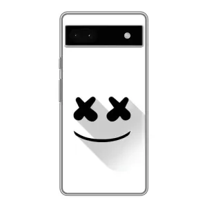 Силиконовые Чехлы (смешные стикеры) для Google Pixel 6a (Х-Х)