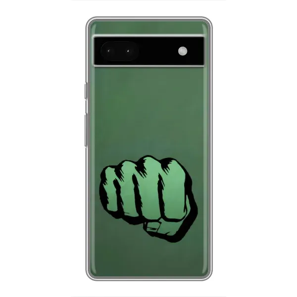 Чехол с рисунком «Халк» для Google Pixel 6a