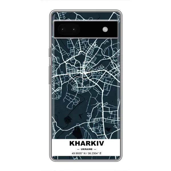 Чехол с рисунком «Харьков» для Google Pixel 6a Чехол с рисунком «Харьков» для Google Pixel 6a