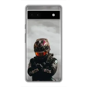 Чехол фильм Формула 1 для Google Pixel 6a (Хэмилтон 44)