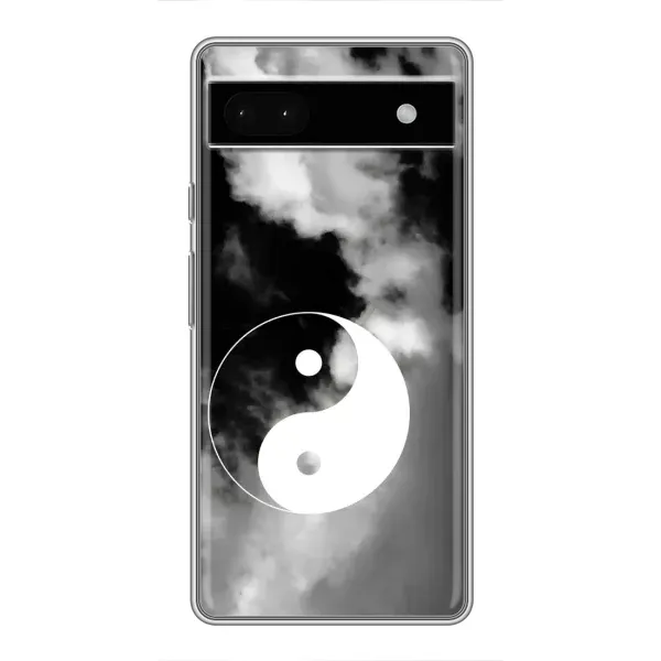 Чехол с рисунком «Инь-Янь» для Google Pixel 6a Чехол с рисунком «Инь-Янь» для Google Pixel 6a