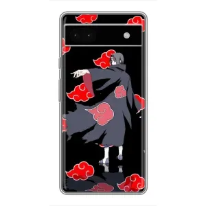 Чехлы с картинкой Итачи Учиха на Google Pixel 6a (Итачи облако)
