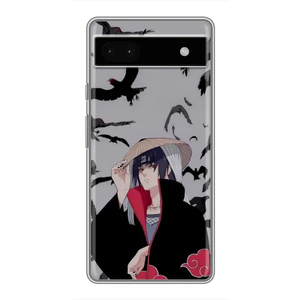 Чехол с рисунком «Итачи Ворони» для Google Pixel 6a Чехол с рисунком «Итачи Ворони» для Google Pixel 6a