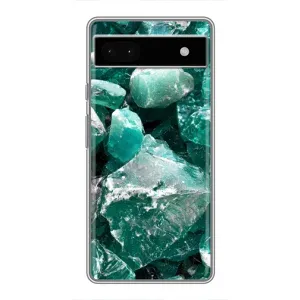 Чехол (Дорого -богато) на Google Pixel 6a (Изумруд)