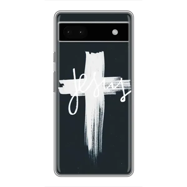 Чехол с рисунком «Jesus» для Google Pixel 6a Чехол с рисунком «Jesus» для Google Pixel 6a