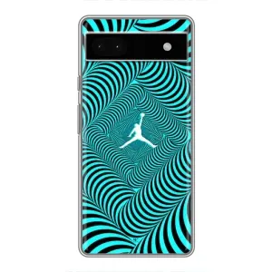 Силиконовый Чехол Nike Air Jordan на Гугул Пиксель 6а (Jordan)