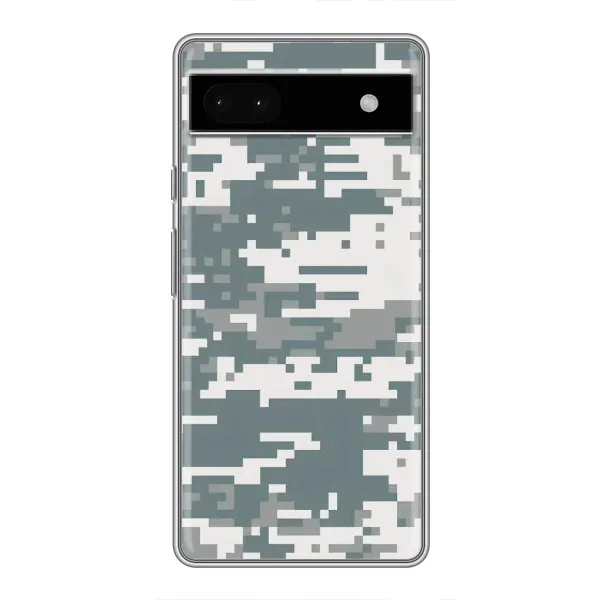 Чехол с рисунком «Камуфляжный Хаки» для Google Pixel 6a Чехол с рисунком «Камуфляжный Хаки» для Google Pixel 6a