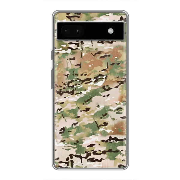 Чехол с рисунком «Камуфляжный» для Google Pixel 6a Чехол с рисунком «Камуфляжный» для Google Pixel 6a