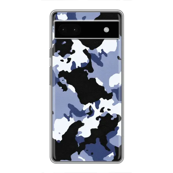 Чехол с рисунком «Камуфляжный Серый» для Google Pixel 6a Чехол с рисунком «Камуфляжный Серый» для Google Pixel 6a
