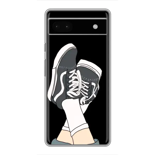 Чехол с рисунком «Кеды» для Google Pixel 6a Чехол с рисунком «Кеды» для Google Pixel 6a