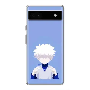 Чехол с персонажами АНИМЕ на Google Pixel 6a (Киллуа Золдик)