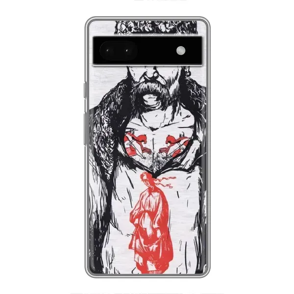 Чехол с рисунком «Кобзарь» для Google Pixel 6a Чехол с рисунком «Кобзарь» для Google Pixel 6a
