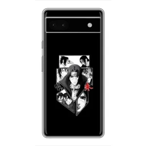 Чехлы с картинкой Итачи Учиха на Google Pixel 6a (Коллаж Итачи)