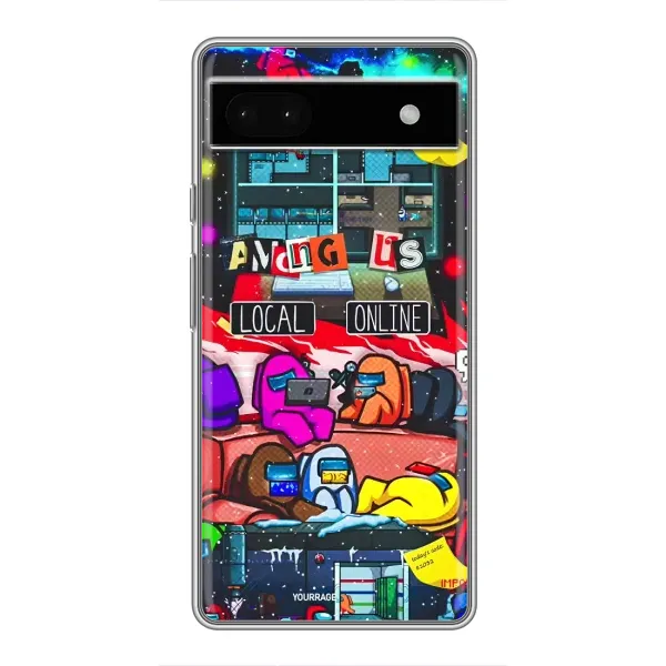 Чехол с рисунком «Команда 2» для Google Pixel 6a