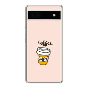 Чехол с изображением  вкусной еды для Google Pixel 6a (Кружка кофе)