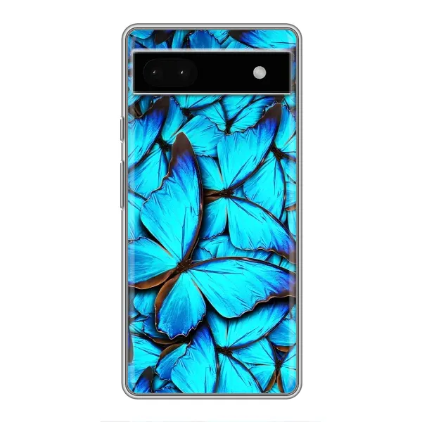 Чехол с рисунком «Крылья бабочек» для Google Pixel 6a Чехол с рисунком «Крылья бабочек» для Google Pixel 6a