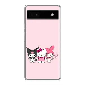 Чехол с персонажем Куроми на Google Pixel 6a (Куроми Мелоди Китти)