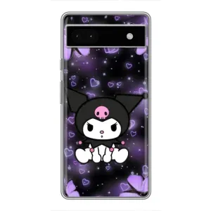Чехол с персонажем Куроми на Google Pixel 6a (Куроми на черном)
