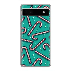 Силиконовый бампер на рождество для Google Pixel 6a