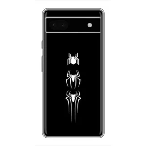 Чохол Супергерой Людина Павук на Google Pixel 6a (Лого павука)