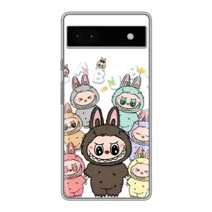 Чехол с принтом Лабубу для Google Pixel 6a