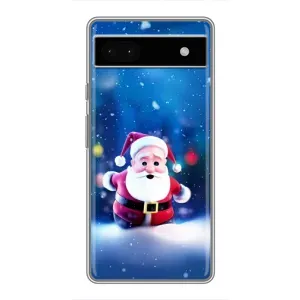 Чехлы на Новый Год Google Pixel 6a (Маленький Дед Мороз)