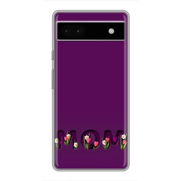 Чохол з малюнком «Мама з квітами» для Google Pixel 6a