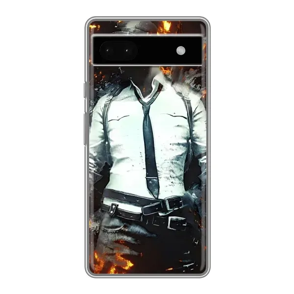 Чехол с рисунком «Man Пубг» для Google Pixel 6a Чехол с рисунком «Man Пубг» для Google Pixel 6a