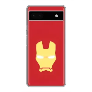Чохол Супергерой Залізна Людина на Google Pixel 6a (Man)