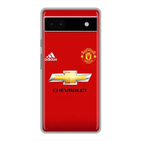 Чехол с рисунком «Man United» для Google Pixel 6a
