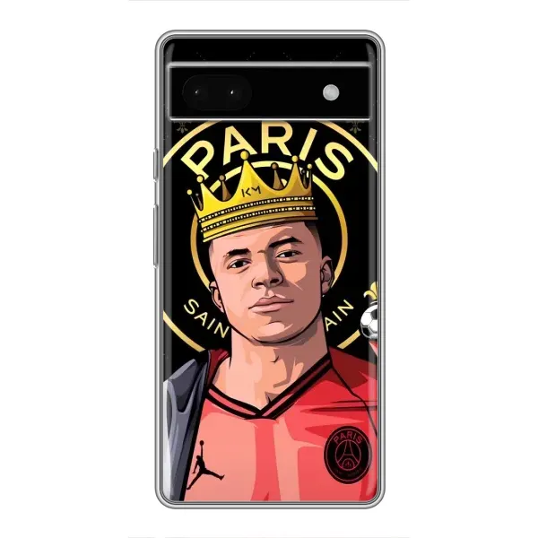 Чехол с рисунком «Mbappe King» для Google Pixel 6a