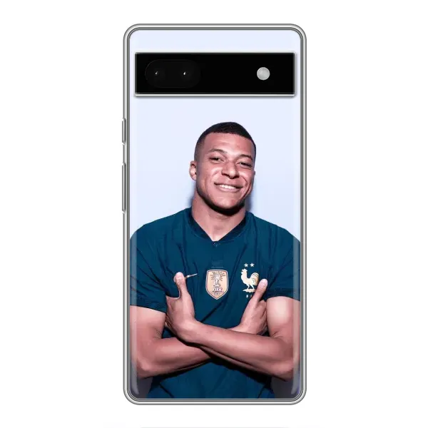 Чехол с рисунком «Мбаппешичка» для Google Pixel 6a
