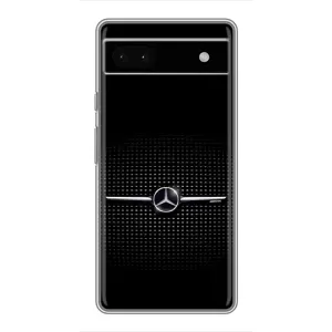 Силиконовый бампер с картинкой машины на Google Pixel 6a (Mercedes)