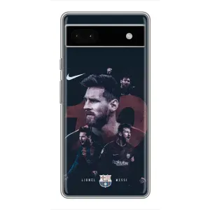 Чехлы Лео Месси Аргентина для Google Pixel 6a (Месси 10)