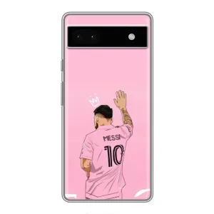 Чехлы Лео Месси в Майами на Google Pixel 6a (Месси Маями)