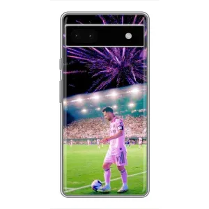 Чехлы Лео Месси в Майами на Google Pixel 6a (Месси в Майами)