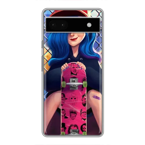 Чехол с рисунком «Модная девушка» для Google Pixel 6a
