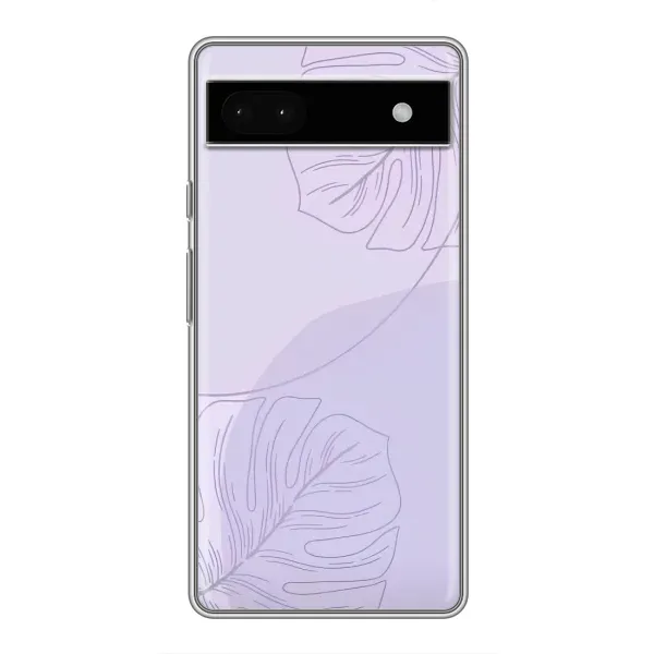 Чехол с рисунком «Монстера фиолетовая» для Google Pixel 6a Чехол с рисунком «Монстера фиолетовая» для Google Pixel 6a