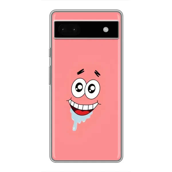 Чехол с рисунком «Мордочка Патрика» для Google Pixel 6a Чехол с рисунком «Мордочка Патрика» для Google Pixel 6a