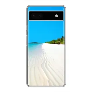 Летний Чехол на Google Pixel 6a (Море песок)
