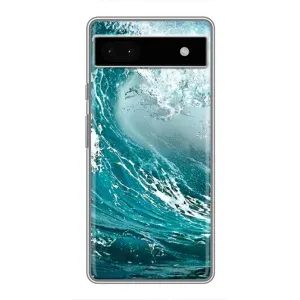 Летний Чехол на Google Pixel 6a (Морская волна)