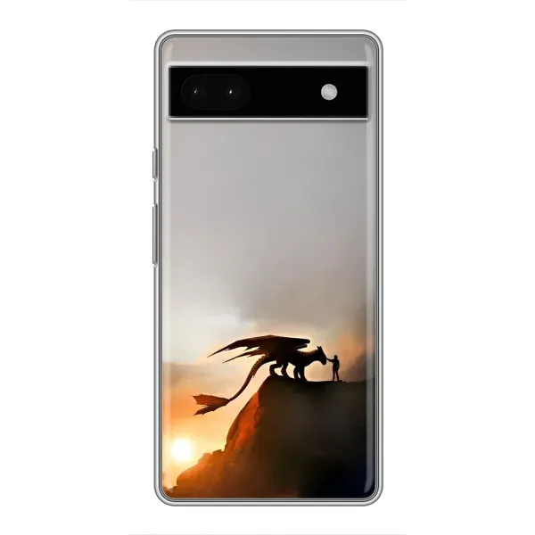 Чехол с рисунком «Мультиик Беззубик» для Google Pixel 6a